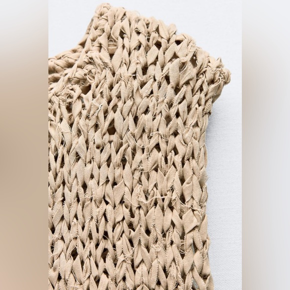 Zara Ribbon knit top - Picture 5 of 7